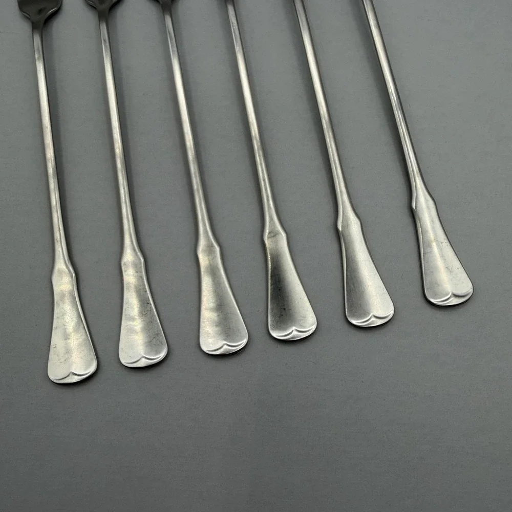 Oneida Community PATRICK HENRY 6pcs Cocktail Forks Stainless Seafood